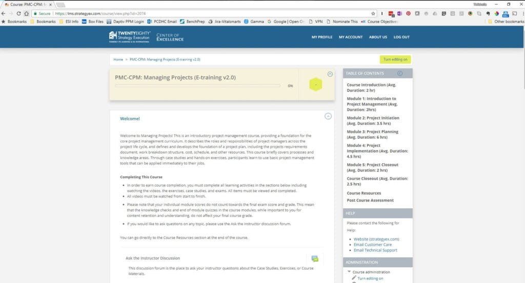 Managing Projects Video Course