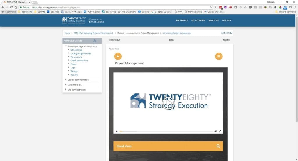 Managing Projects Video Course