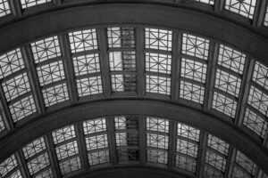 B&W, DC, North America, Union Station, United States, Washington DC